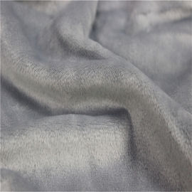 Micro Velboa Soft Toy Making Fabric Customized Color 1.5mm~8mm Pile