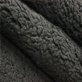 Plain  Soft Faux Suede Sherpa Fabric Dying Sherpa Terry Fleece